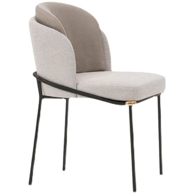 Fabric Dining Side Chair Contemporary Style Dining Chair for Dining Room Clearhalo 'Dining Chairs' 'Dining Tables & Seating' 'dining_chair' 'furn' 'furn_dining_chair' 'Furniture' 'furniture_dining_chair' 'Kitchen & Dining Furniture' 1200x1200_3f13a4a5-accb-4e61-b9fc-201c8272a16c