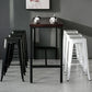 Industrial Style Armless Barstool Iron Frame Counter Stools for Coffee Shop Clearhalo 'Bar Furniture' 'Bar Stools' 'bar_stools' 'furn' 'furn_bar_stools' 'furniture_bar_stools' 'Kitchen & Dining Furniture' 'kitchen&dining_furn' 'kitchen' 'kitchen_furn' Furniture' 1200x1200_3f150a25-b848-4ff0-a01f-ab7c2ba9c119