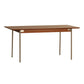 Minimalist Kitchen Brown Dining Table Rectangle Shape Solid Wood Dining Table with 4 Legs Base Clearhalo ' dining_table' 'Dining Tables & Seating' 'Dining Tables' 'furn' 'furn_dining_table' 'Furniture' 'furniture_dining_table' 'Kitchen & Dining Furniture' 'kitchen&dining_furn' 'kitchen' 'kitchen_dining_table' 1200x1200_3f1621c4-81d6-4d22-9977-d4153a415a01