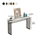 Table de console avec table d'accentuation de base de chevalet pour hall 31,5 "de haut