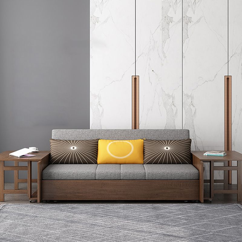 Fattoria in legno massello rimovibile futon dormiente divano con spazio