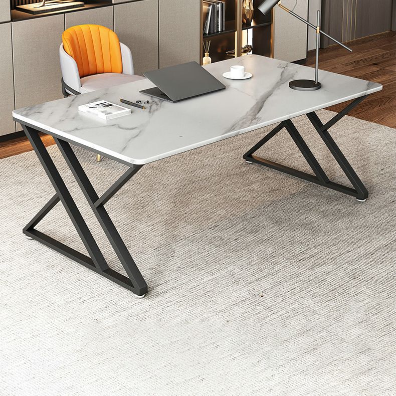 29.53 "H escritorio de oficina contemporáneo Acabado antiguo escritorio de computadora