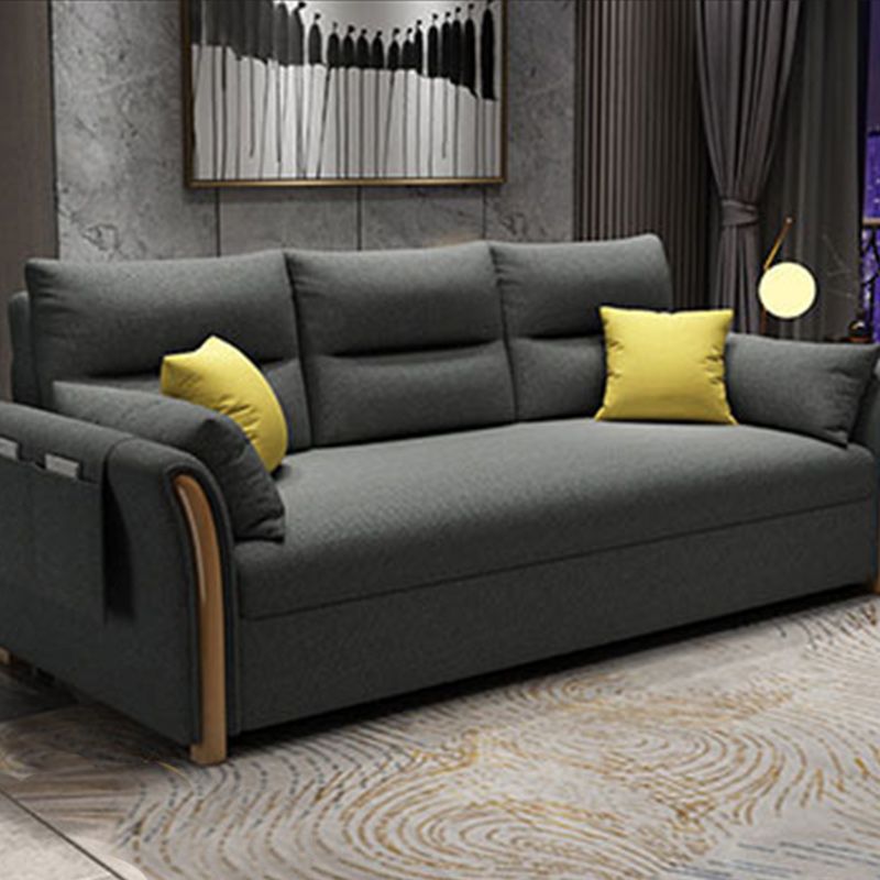 Fabric Sofa Bed Settee Furniture Flared Arm Latex Filled Sofa Clearhalo 'furn' 'furn_sofas' 'Furniture' 'furniture_sofas' 'kitchen' 'kitchen_sofas' 'Living Room Furniture' 'Sofa' 'sofas' 1200x1200_3f1fabaa-3240-4a2e-a842-75bbb1885d54