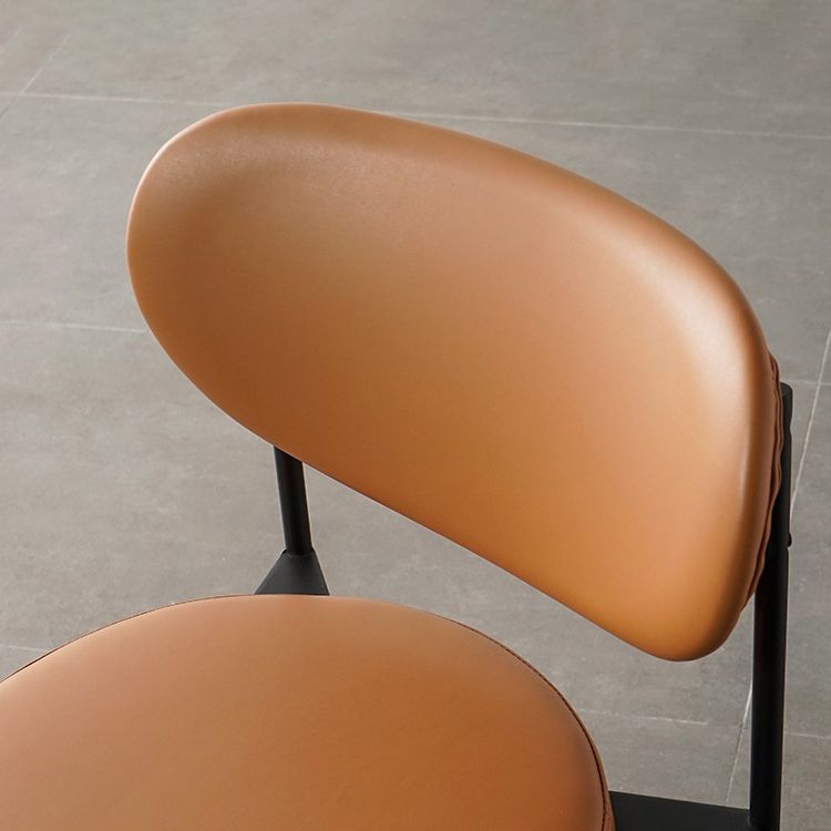 Modern Metal Base Indoor Chair 32''H Open Back Dining Side Chair with 4 Legs Clearhalo ' kitchen&dining_furn' 'Dining Chairs' 'Dining Tables & Seating' 'dining_chair' 'furn' 'furn_dining_chair' 'Furniture' 'furniture_dining_chair' 'Kitchen & Dining Furniture' 'kitchen' 1200x1200_3f2095e1-492a-405a-94be-aad9d5107f79