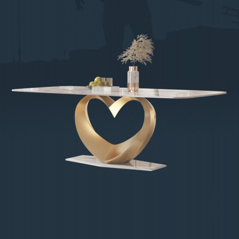 Luxury Sintered Stone Top Dining Set Rectangle 1/4/5/7/9 Pieces Dining Table with Chairs Clearhalo 'Dining Room Sets' 'Dining Tables & Seating' 'dining_room_set' 'furn' 'furn_dining_room_set' 'Furniture' 'furniture_dining_room_set' 'Kitchen & Dining Furniture' 1200x1200_3f21760e-a3f2-4d0f-9e0e-2ab51ef54aa5