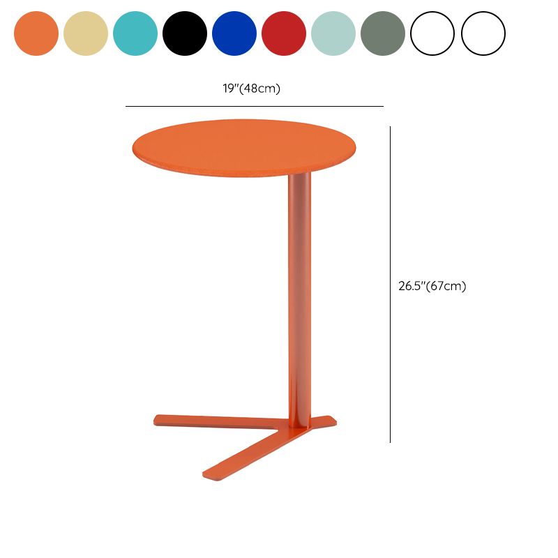 Rustic Accent Side Table Living Room Round Metal Sofa Side Accent Table Clearhalo 'Coffee & Accent Tables' 'End & Side Tables' 'end_side_tables' 'furn' 'furn_end_side_tables' 'Furniture' 'Living Room Furniture' 1200x1200_3f249cb8-cb93-41fc-9ac6-08ffd1f1a541