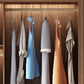 Mirrored Finish Cabinet with Glass Door Modern Brown Wardrobe for Home Clearhalo 'Armoires & Wardrobes' 'armoires_wardrobes' 'Bedroom Furniture' 'furn' 'furn_armoires_wardrobes' 'Furniture' 1200x1200_3f265916-9d73-4488-8610-ce450485e861