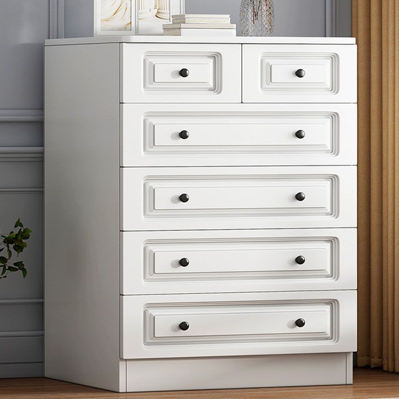 Commode de rangement contemporaine en bois manufacturé de 14,82 pouces de largeur
