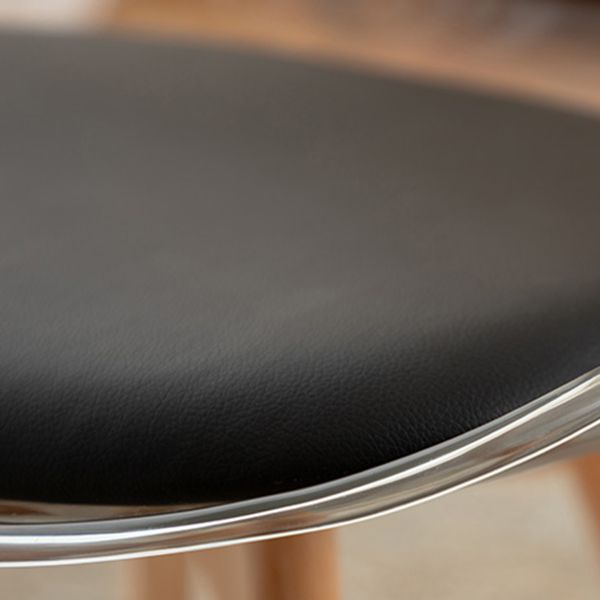 Modern Indoor-Outdoor Chair Transparent Acrylic Side Chair for Dining Room Clearhalo ' kitchen&dining_furn' 'Dining Chairs' 'Dining Tables & Seating' 'dining_chair' 'Furniture' 'furniture_dining_chair' 'Kitchen & Dining Furniture' 'kitchen' 1200x1200_3f27fd2c-c0cc-4dae-9d28-1366c98f62a9