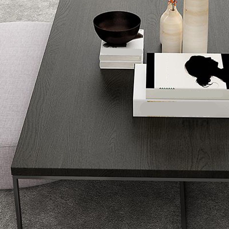 Nordeuropäischer Holz Couchtisch Rechteck Rahmen Cocktailtisch