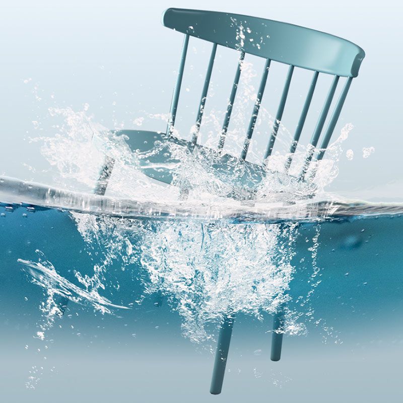 Scandinavian Colorful Windsor Back Side Chair Plastic Dining Armless Chair Clearhalo ' kitchen&dining_furn' 'Dining Chairs' 'Dining Tables & Seating' 'dining_chair' 'furn' 'furn_dining_chair' 'Furniture' 'furniture_dining_chair' 'Kitchen & Dining Furniture' 'kitchen' 1200x1200_3f2acf23-f0f3-4f7f-b80b-13595c7f9f9b