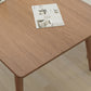 Modern Style Rectangle Writing Desk Solid Wood Office Meeting Table