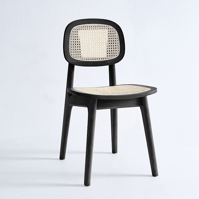 Open Back Side Chair Scandinavian Design Wood Dining Room Chairs Clearhalo 'Dining Chairs' 'Dining Tables & Seating' 'dining_chair' 'furn' 'furn_dining_chair' 'Furniture' 'Kitchen & Dining Furniture' 1200x1200_3f2cb669-8b33-48e7-947e-a49403f5e401