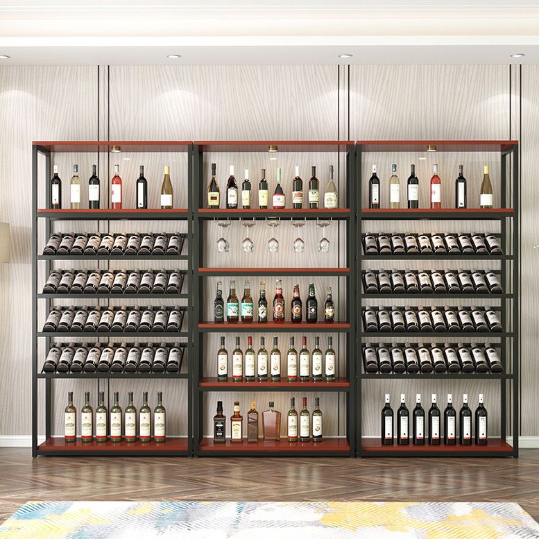 Contemporary Floor Bottle Wine Rack Single Black Metal Wine Holder Clearhalo 'furn' 'furn_wine_racks' 'Furniture' 'Kitchen & Dining Furniture' 'Wine Racks' 'wine_racks' 1200x1200_3f2e9953-15e9-46b8-a8e5-377a278c8431