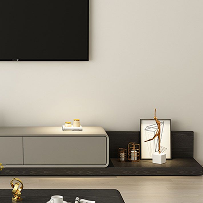 Console TV TV 3-Drawer Stand TV regolabile, 16,5 "D x 11,5" H