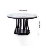 Modern White Standard Dining Table Round Marble Dining Table with Pedestal Base Clearhalo ' dining_table' 'Dining Tables & Seating' 'Dining Tables' 'furn' 'furn_dining_table' 'Furniture' 'furniture_dining_table' 'Kitchen & Dining Furniture' 'kitchen&dining_furn' 'kitchen' 'kitchen_dining_table' 1200x1200_3f314f2d-f360-47ab-b702-271b66a24bc3