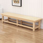 15.7" Wide Modern Entryway and Bedroom Bench Solid Wood Pine Bench Clearhalo 'Benches' 'Chairs & Seating' 'furn' 'furn_benches' 'Furniture' 'Living Room Furniture' 1200x1200_3f4030af-3bd1-4c3a-82b1-451c69c8cce5