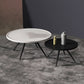 Pine Wood 4 Legs Coffee Table Modernism Round Tray Table Cocktail Table Clearhalo 'Coffee & Accent Tables' 'Coffee Tables' 'coffee_tables' 'furn' 'furn_coffee_tables' 'Furniture' 'Living Room Furniture' 1200x1200_3f43b8e4-6381-4c43-b374-ffc588db8fe3