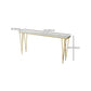 Modern Bar-height Table Stone Top Bistro Pub Table with Four Legs Clearhalo 'Bar Furniture' 'Bar Tables' 'bar_tables' 'furn' 'furn_bar_tables' 'Furniture' 'Kitchen & Dining Furniture' 1200x1200_3f47464d-6b69-4e46-b2ca-0a29badf8fb6