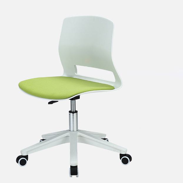 Modern Desk Chair Office Armless Chair Conference Chair with Wheels Clearhalo 'furn' 'furn_office_chair' 'Furniture' 'Office Chairs' 'Office Furniture' 'office_chair' 1200x1200_3f48348c-2614-4517-af25-1c2a606cdb7a
