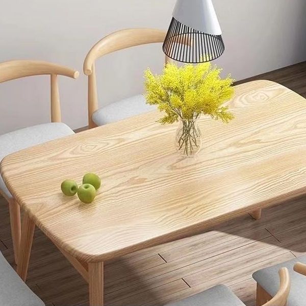 Industrial MDF Standard Dining Table Rectangle Kitchen Dining Table with 4 Legs Clearhalo ' dining_table' 'Dining Tables & Seating' 'Dining Tables' 'furn' 'furn_dining_table' 'Furniture' 'furniture_dining_table' 'Kitchen & Dining Furniture' 'kitchen&dining_furn' 'kitchen' 'kitchen_dining_table' 1200x1200_3f486c08-7f5c-4745-8ccf-476c92d40315