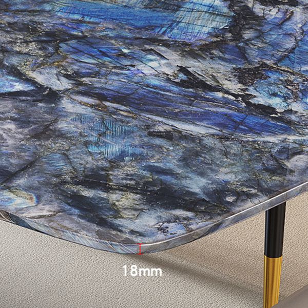 Mesa de comedor con pedestal doble, mesa de comedor rectangular para cocina