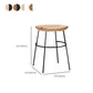 Solid Wood Modern Counter & Bar Stools Matte Finish Indoor Stools Clearhalo 'Bar Furniture' 'Bar Stools' 'bar_stools' 'furn' 'furn_bar_stools' 'Furniture' 'Kitchen & Dining Furniture' 1200x1200_3f4a0438-af0a-4211-a952-456e14395997