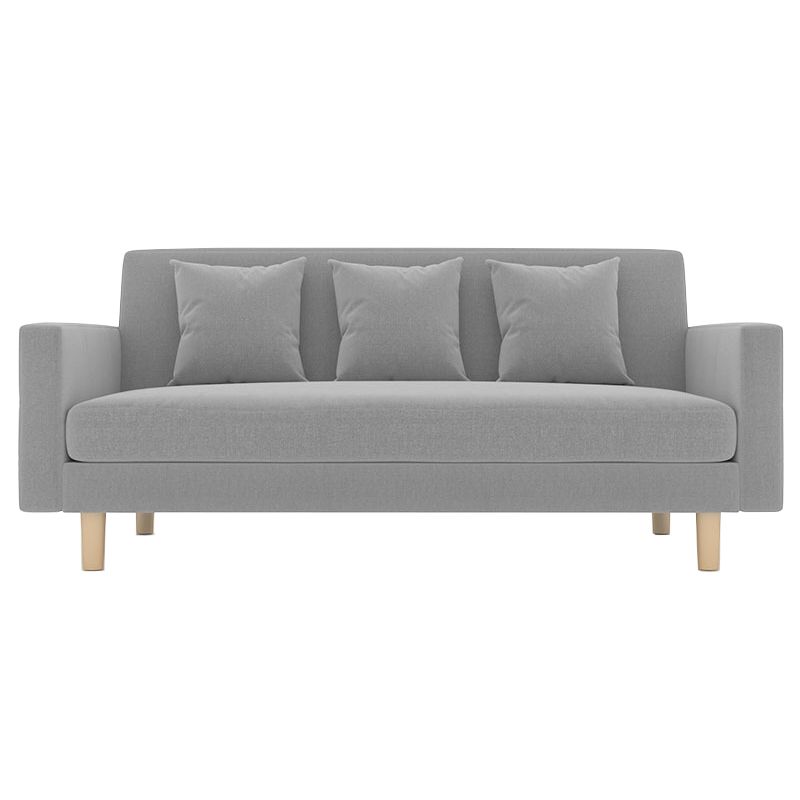 Moderno slip shood standard coperto con divano braccio quadrato di stoccaggio