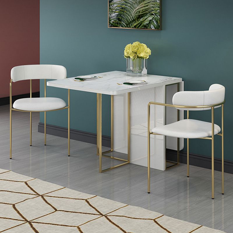 1/2/3/7 Pcs Modern Dining Room Set with Rectangle Drop Leaf Table Dinette Set Clearhalo 'Dining Room Sets' 'Dining Tables & Seating' 'dining_room_set' 'furn' 'furn_dining_room_set' 'Furniture' 'furniture_dining_room_set' 'Kitchen & Dining Furniture' 'kitchen&dining_furn' 'kitchen' 1200x1200_3f4d2242-61b7-4f03-bf87-0e1b68346c7d