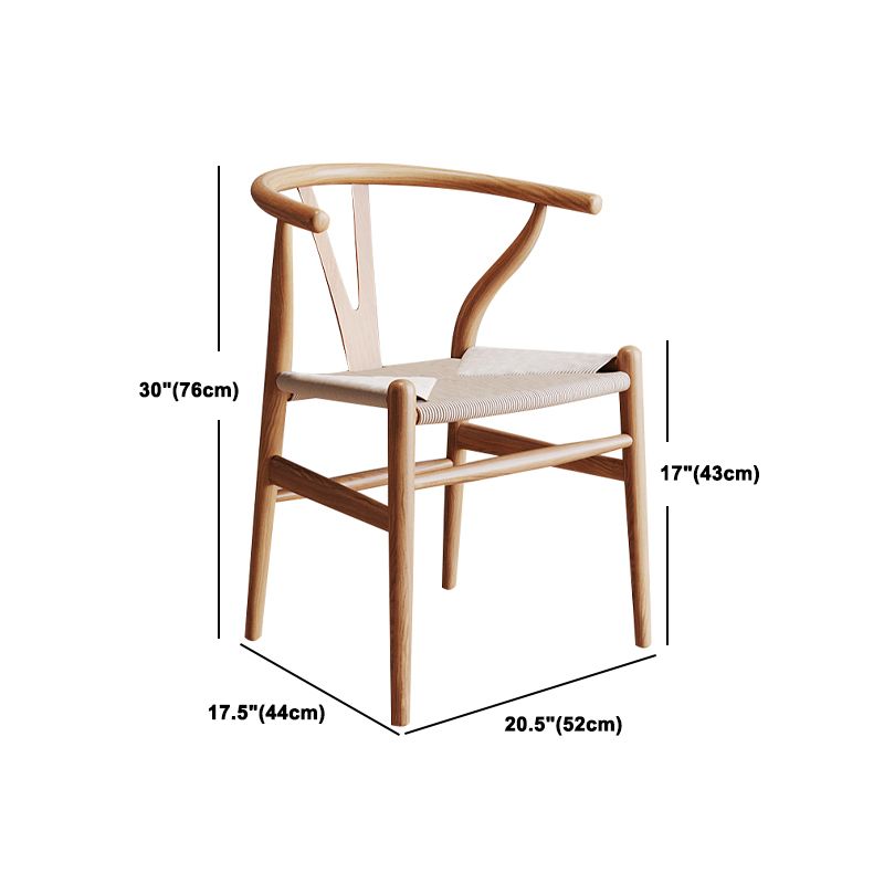 Moderne eetgelegenheid 1/2/4/5 PCS Massieve houten eettafel en stoelen