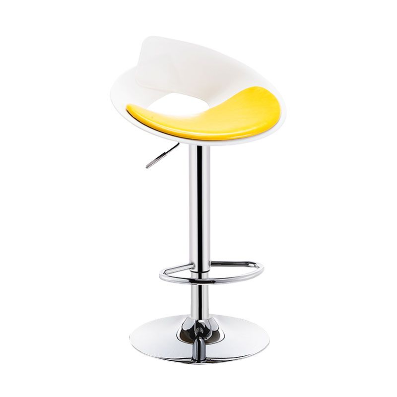 Nordic Style Leather Seats Barstool Rotating Lifting Bar Stool for Indoor Clearhalo 'Bar Furniture' 'Bar Stools' 'bar_stools' 'furn' 'furn_bar_stools' 'furniture_bar_stools' 'Kitchen & Dining Furniture' 'kitchen&dining_furn' 'kitchen' 'kitchen_furn' Furniture' 1200x1200_3f5b282a-0327-49aa-8df9-e0f5ab8966db