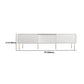Wooden Enclosed Storage TV Stand Luxury White TV Cabinet for Home Clearhalo 'furn' 'furn_tv_stands_entertainment_centers' 'Furniture' 'Living Room Furniture' 'TV Stands & Entertainment Centers' 'TV Stands & Media Storage Furniture' 'tv_stands_entertainment_centers' 1200x1200_3f5b7507-40fa-497f-a728-db14e371f674