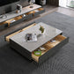 Rectangle Single Coffee Table Glam 1 Coffee Table with 4 Drawers Clearhalo 'Coffee & Accent Tables' 'Coffee Tables' 'coffee_tables' 'furn' 'furn_coffee_tables' 'Furniture' 'Living Room Furniture' 1200x1200_3f5cf5be-1bb1-44d3-b89b-9bcb2d335276