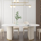 Metal Traditional Luxury Oval Table Sintered Stone Indoor Table for Dining Room Clearhalo ' dining_table' 'Dining Tables & Seating' 'Dining Tables' 'Furniture' 'furniture_dining_table' 'Kitchen & Dining Furniture' 'kitchen&dining_furn' 'kitchen' 'kitchen_dining_table' 1200x1200_3f66a0be-30f1-443d-b5d0-afa518e4e471