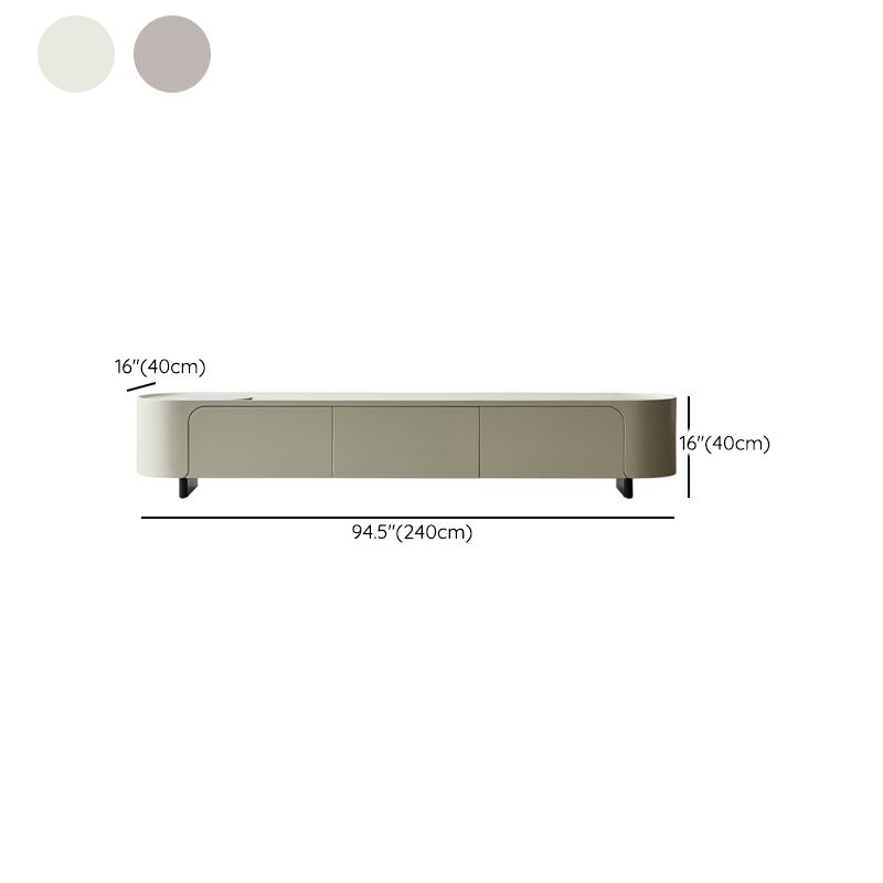 Stone TV Media Console Contemporary Media Console with 3 Drawers Clearhalo 'furn' 'furn_tv_stands_entertainment_centers' 'Furniture' 'Living Room Furniture' 'TV Stands & Entertainment Centers' 'TV Stands & Media Storage Furniture' 'tv_stands_entertainment_centers' 1200x1200_3f68916f-2e7f-4fb4-9a9b-9c8194bb0329