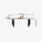 Metal Traditional Luxury Rectangle Table Sintered Stone Top Indoor Table for Home Clearhalo ' dining_table' 'Dining Tables & Seating' 'Dining Tables' 'furn' 'furn_dining_table' 'Furniture' 'furniture_dining_table' 'Kitchen & Dining Furniture' 'kitchen&dining_furn' 'kitchen' 'kitchen_dining_table' 1200x1200_3f689382-d2cb-44ed-b292-5ffa707244eb