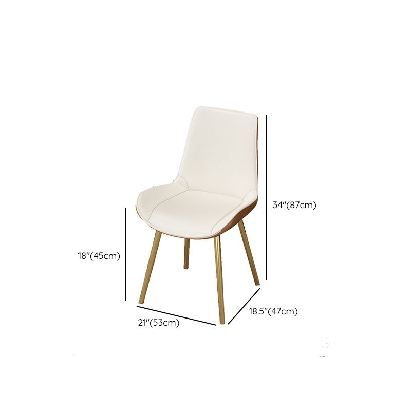 Chaise rembourrée à la maison fausse salle à manger Parsons Dining Chair