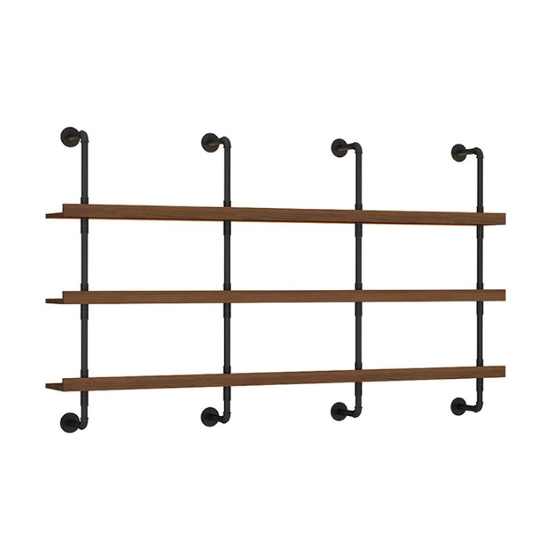 Industrial Style Bookshelf Wall Mounted Shelf Bookcase for Home Clearhalo 'Bookcases' 'furn' 'furn_bookcases' 'Furniture' 'furniture_bookcases' 'kitchen' 'kitchen_bookcases' 'Living Room Furniture' 'Office Furniture' 1200x1200_3f6cfcda-f1f0-4541-8977-558e5799cc74