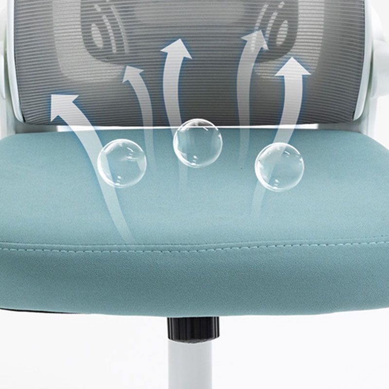 High / Mid Back Bureau stoel Gray Mesh Desk -stoel met wielen