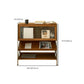 Closed Back Bookcase Modern Style Solid Wood Bookshelf with Shelves Clearhalo 'Bookcases' 'furn' 'furn_bookcases' 'Furniture' 'Office Furniture' 1200x1200_3f759df2-eb59-428e-ace6-5928659386b8