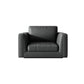 Contemporary Square Arm Couch Black Stain-Resistant Standard Sofa Clearhalo 'furn' 'furn_sofas' 'Furniture' 'furniture_sofas' 'Living Room Furniture' 'Sofa' 'sofas' 1200x1200_3f78205b-237c-45d4-8ecf-0cc70c04068b