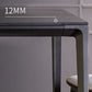 Simplicity Sintered Stone Dining Table Rectangular Table with Metallic Four-leg Clearhalo ' dining_table' 'Dining Tables & Seating' 'Dining Tables' 'Furniture' 'furniture_dining_table' 'Kitchen & Dining Furniture' 'kitchen&dining_furn' 'kitchen' 'kitchen_dining_table' 1200x1200_3f78e457-3543-4e5e-b383-981559b971f8