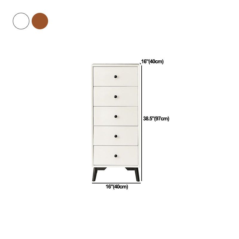 16" W Vertical Wooden Lingerie Chest Modern Storage Chest Dresser with Drawers Clearhalo 'Bedroom Furniture' 'Dressers & Chests' 'dressers_chests' 'furn' 'furn_dressers_chests' 'Furniture' 1200x1200_3f7a549d-bd54-4779-95b1-6303ab114e42