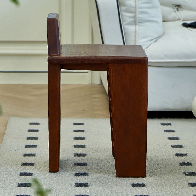 Contemporary Dining Room Solid Wood Parsons Armless Dining Chair Clearhalo 'Dining Chairs' 'Dining Tables & Seating' 'dining_chair' 'furn' 'furn_dining_chair' 'Furniture' 'Kitchen & Dining Furniture' 1200x1200_3f7dcc50-6916-42e8-9ade-0ebb3d0f6719