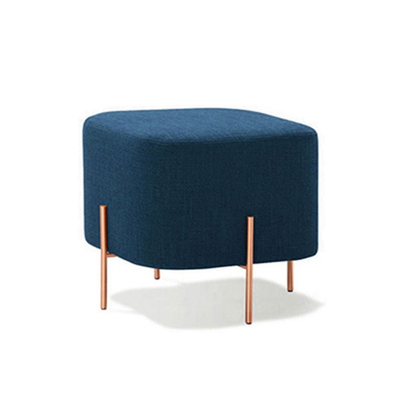 Solid Color Fabric Standard Stool Modern Simple Square Upholstered Footstool Clearhalo 'furn' 'furn_ottomans_poufs' 'Furniture' 'Living Room Furniture' 'Ottomans & Poufs' 'ottomans_poufs' 1200x1200_3f829980-f5a5-4535-a3fb-1e45c2a7dc20