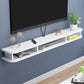 Contemporary Wall-mounted TV Cabinet Faux Wood TV Stand with 4 Shelves Clearhalo 'furn' 'furn_tv_stands_entertainment_centers' 'Furniture' 'Living Room Furniture' 'TV Stands & Entertainment Centers' 'TV Stands & Media Storage Furniture' 'tv_stands_entertainment_centers' 1200x1200_3f8308a2-2476-471d-a639-c2eb64eef32c