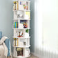 Moderne houten roteerbare boekenkast Studieruimte Geometrische boekenplank