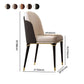 Modern Restaurant Parsons Side Chair Leather Dining Chair with Walnut Legs Clearhalo ' kitchen&dining_furn' 'Dining Chairs' 'Dining Tables & Seating' 'dining_chair' 'furn' 'furn_dining_chair' 'Furniture' 'furniture_dining_chair' 'Kitchen & Dining Furniture' 'kitchen' 1200x1200_3f88f97d-f659-4a01-80e2-356981535413