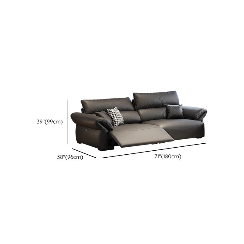 Scratch Resistant Power - Push Button Pillow Top Arm Genuine Leather Sofa Clearhalo 'furn' 'furn_sofas' 'Furniture' 'Living Room Furniture' 'Sofa' 'sofas' 1200x1200_3f891a6f-d531-4b40-a941-02b88b752a55