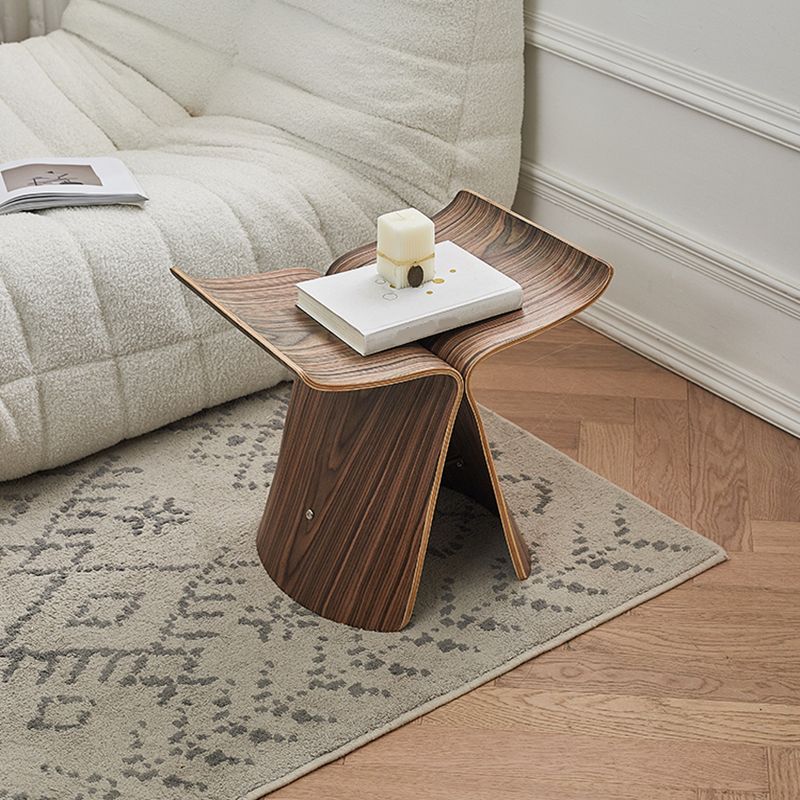 15.7 "Table de caballete de altura Mesa lateral de madera maciza escandinava